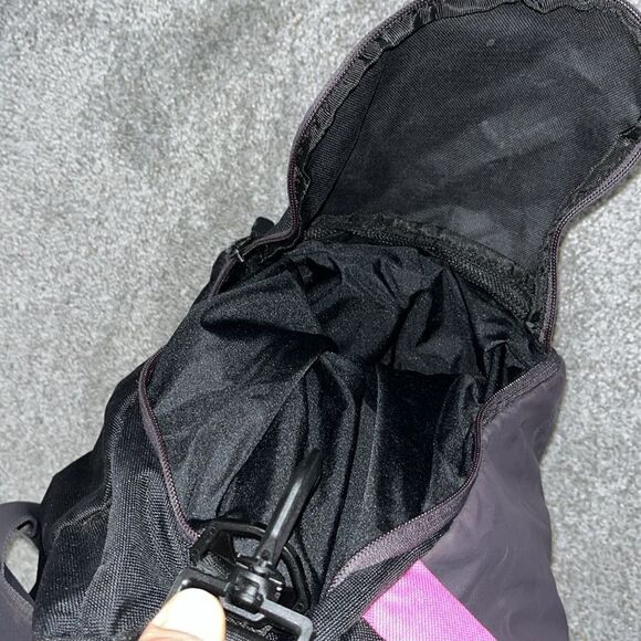 Nike Black Gary Pink Just Do It Work Out Shoulder Carry Gym Travel Duffel Bag - Picture 5 of 8